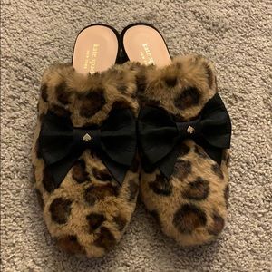 Kate Spade Faux Fur Mule -sold